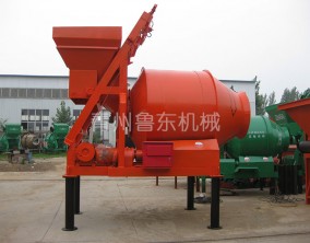 JZM750爬斗上料攪拌機